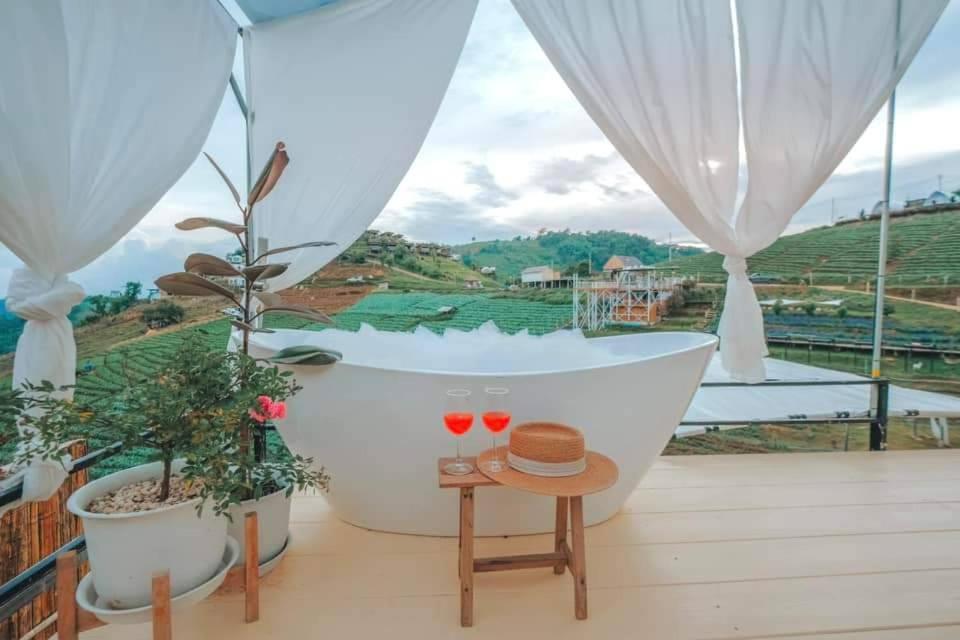 ภูวินคาเฟ่ โฮมสเตย์ Phuwin Cafe Homestay Mon Jam 外观 照片