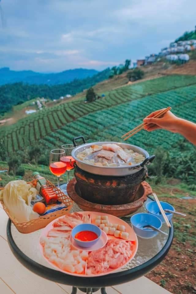 ภูวินคาเฟ่ โฮมสเตย์ Phuwin Cafe Homestay Mon Jam 外观 照片